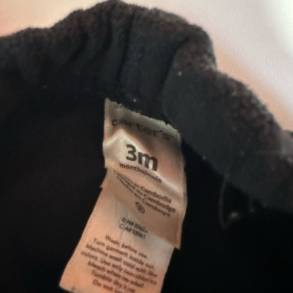 Lot of 5 Baby Girl Pants Bottoms Clothing Bundle 3 months Carters - Picture 9 of 11